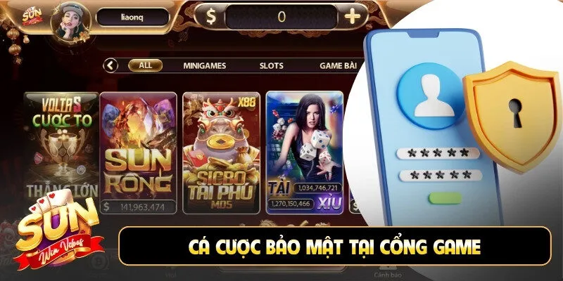 Cá cược bảo mật tại cổng game
